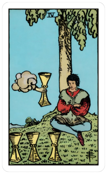 Four of Cups