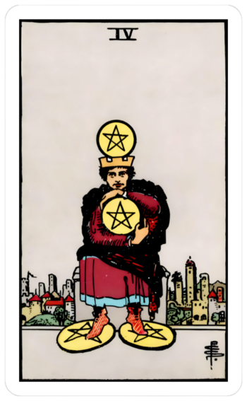 4 of pentacles