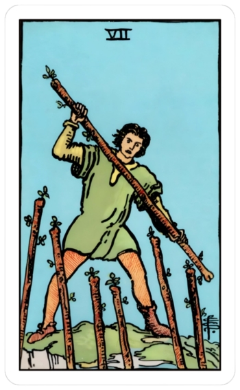 7 of wands