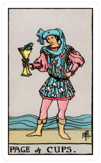 Page of Cups