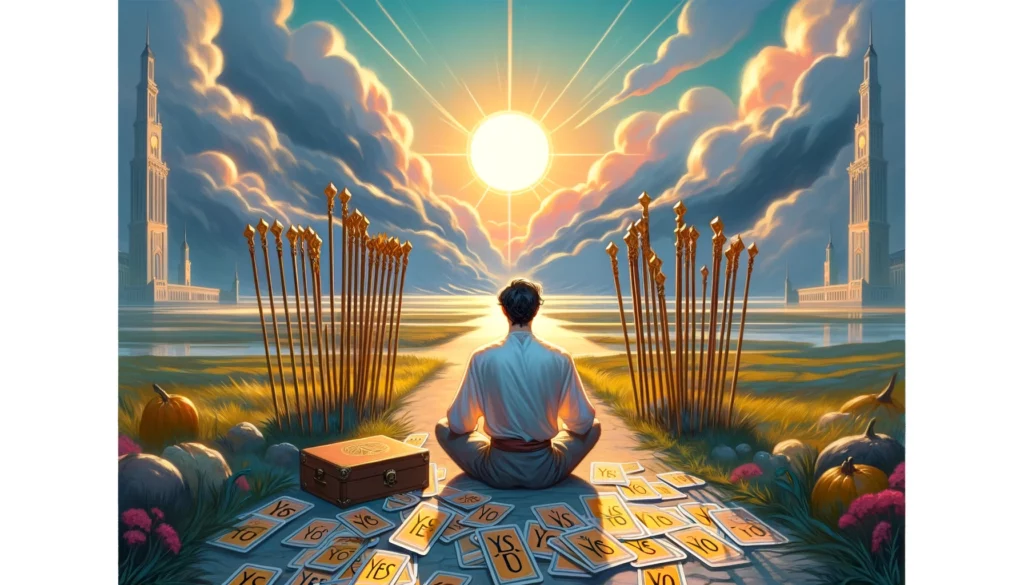 The image illustrates the theme of releasing burdens and finding relief from overwhelming responsibilities. It depicts the individual's significant moment of letting go, symbolizing the hopeful outlook and fresh opportunities that arise from embracing change and setting healthy boundaries. Set against a backdrop symbolizing renewal and new beginnings, the scene embodies the positive consequences of seeking balance and prioritizing well-being. The visual representation enriches the article by showcasing the transformative power of releasing burdens and embracing change for personal growth and fulfillment.





