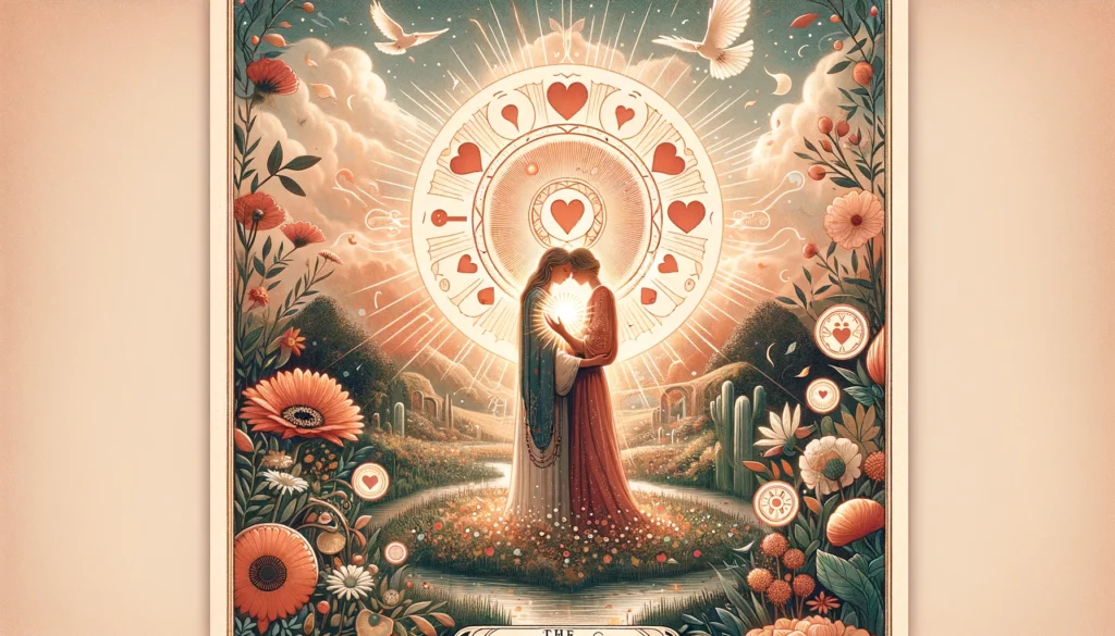 "Illustration representing love, harmony, and meaningful connections in relationships."