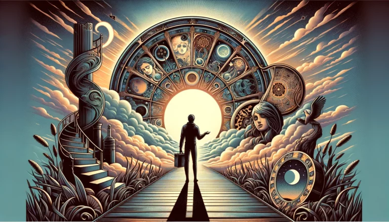 "An image symbolizing desires for change, fortune, and the cycle of life, setting an engaging and reflective tone for your article on this topic."