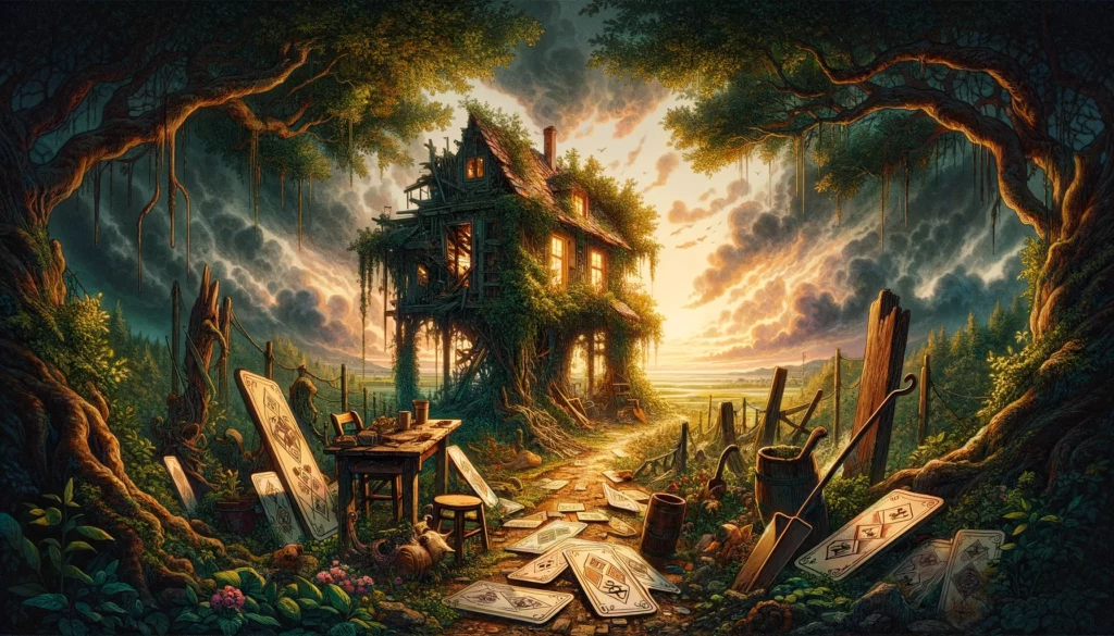 The image vividly captures the overwhelming sense of security, achievement, and familial bliss. It emphasizes the emotional fulfillment that comes from creating a solid foundation, achieving material success, and fostering strong, supportive family relationships. The visualization portrays an idyllic setting that perfectly embodies the joys of stability, the satisfaction of long-term goals achieved, and the comfort of knowing one's legacy is secure and valued by loved ones