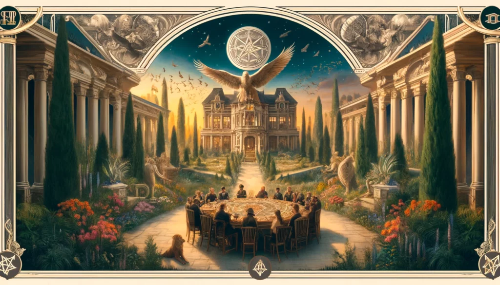 The image depicts the aspiration for ultimate security, prosperity, and a rich family heritage. It emphasizes the goal of creating a lasting impact, ensuring financial stability, and nurturing familial relationships that stand the test of time. The visualization captures a scene that perfectly embodies the deep desire for establishing a legacy that combines material wealth with strong, enduring family bonds. It portrays scenes of wealth, familial harmony, and a sense of fulfillment, symbolizing the achievement of long-term goals and the realization of cherished dreams.